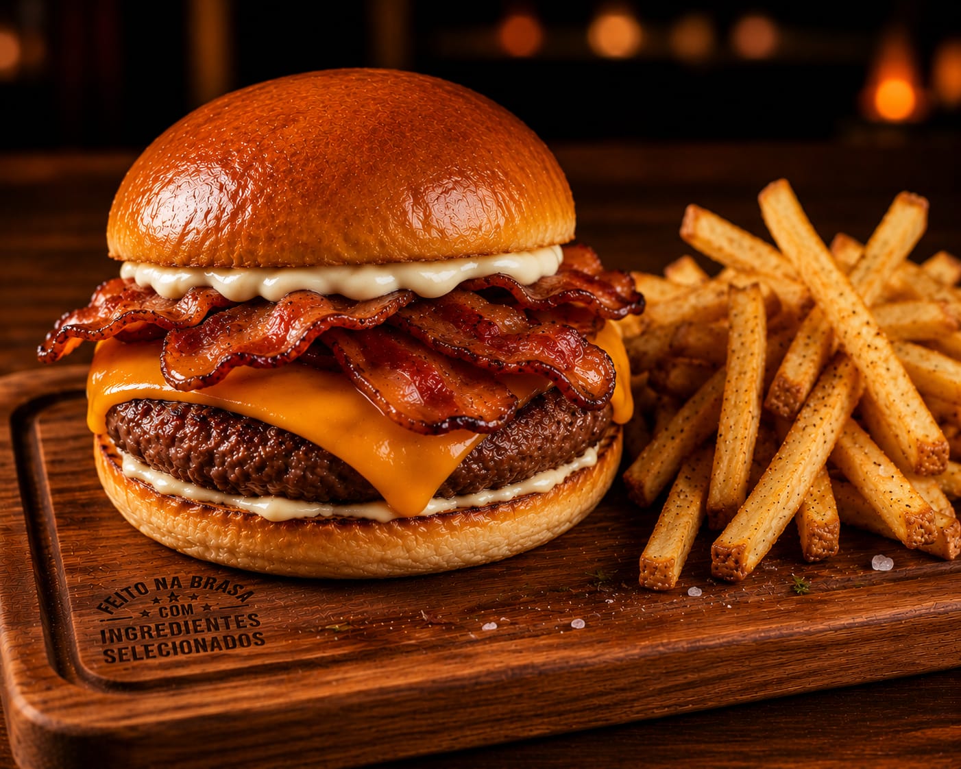 FUMAÇA CHEDDAR E BACON